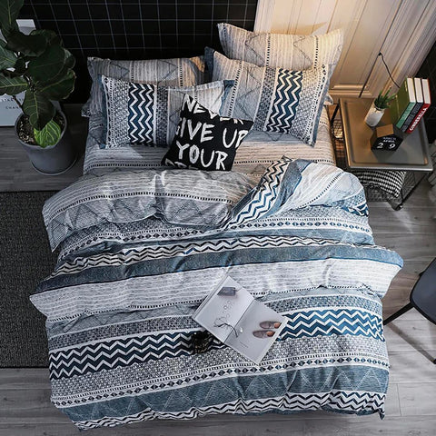 Dennings Queen Size Quilt Doona Duvet Cover Set