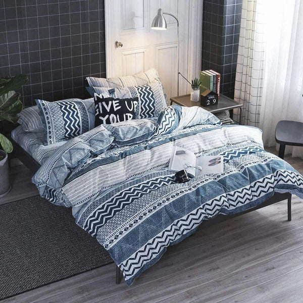 Dennings Queen Size Quilt Doona Duvet Cover Set