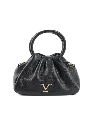 19V69 Italia Women's Black Leather Mini Bag Handbag