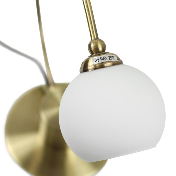 Penelope Touch Table Lamp Light Antique Brass Finish
