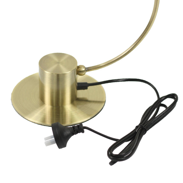 Penelope Touch Table Lamp Light Antique Brass Finish