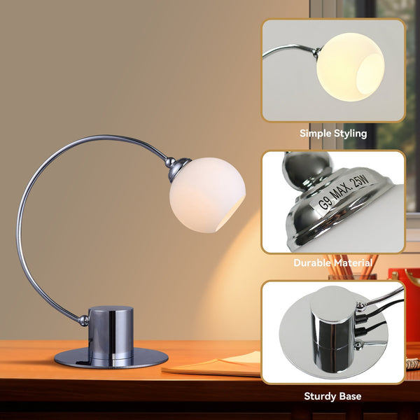 Penelope Touch Table Lamp Light Chrome