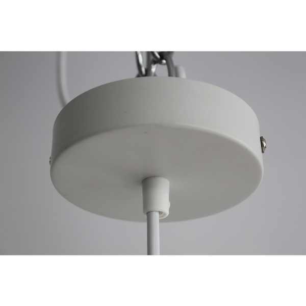 Orson Glass Teardrop Pendant Ceiling Light Lamp Grey