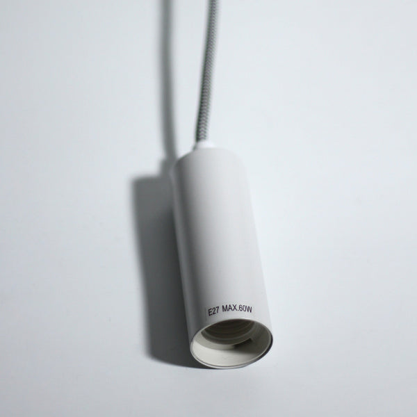 Bikkel 4 Light Metal Bar Pendant Ceiling Lamp Adjustable Height White