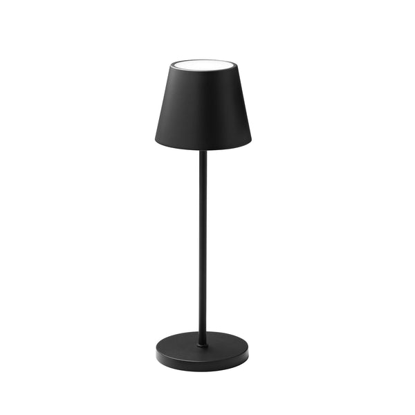 Enoki Dimmable Portable Indoor Outdoor RGB Table Lamp Light Battery Black
