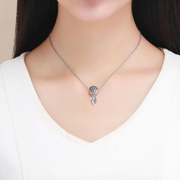 Live Laugh Love Sterling Silver Zircon CZ Bead Charm Pendant Bracelet Necklace