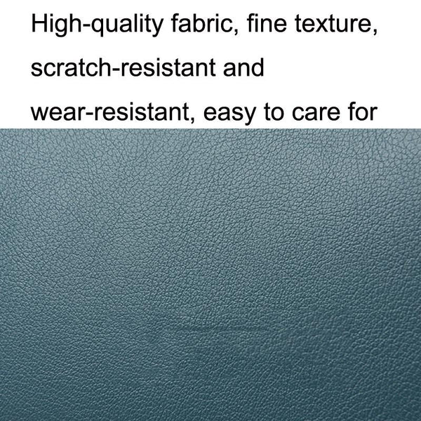 Faux PU Leather Tote Shoulder Bag Handbag Blue