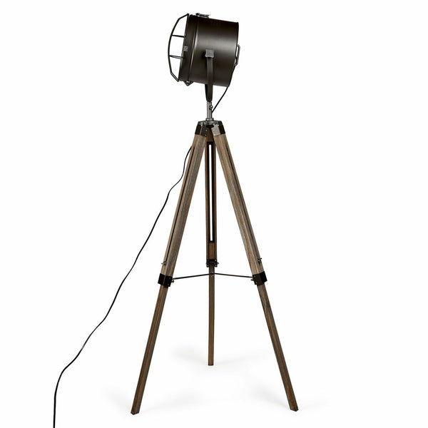 Nautical Tripod Searchlight Modern Spot Retro Industrial Floor Lamp Light Grey 153cm