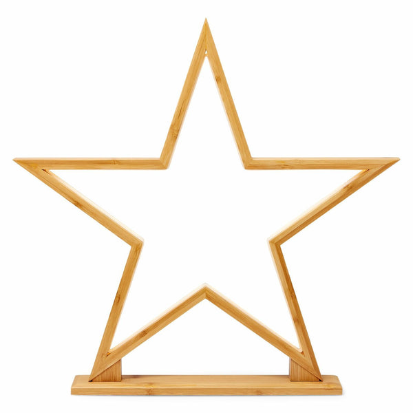 Bamboo Star LED Bedside Side End Coffee Table Lamp Light 52cm