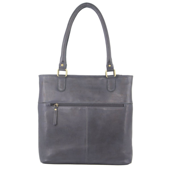 Pierre Cardin Womens Leather Perforated Shoulder Bag Handbag Studs Teal