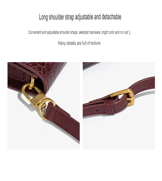 Faux PU Leather Snakeskin Clutch Crossbody Shoulder Bag Gold Accent Green