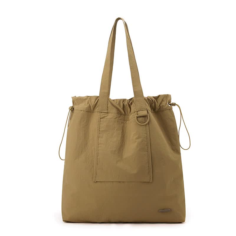 Water Resistant Nylon Tote Shoulder Bag Lightweight Casual Shopping Coffee