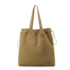 Water Resistant Nylon Tote Shoulder Bag Lightweight Casual Shopping Coffee
