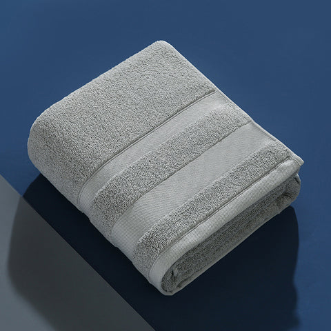 Cotton Bath Towel 380g Grey 140 x 70cm