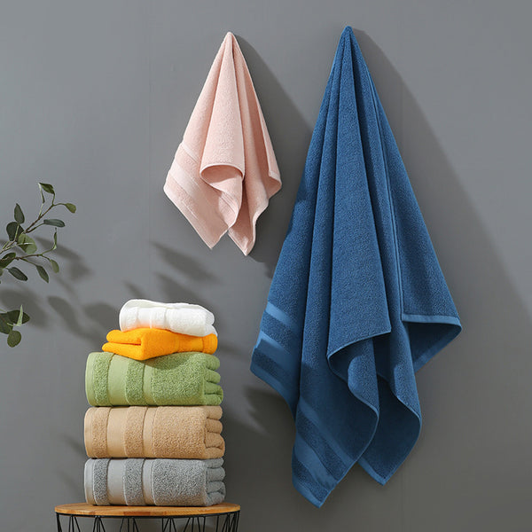 Cotton Bath Towel 380g Grey 140 x 70cm