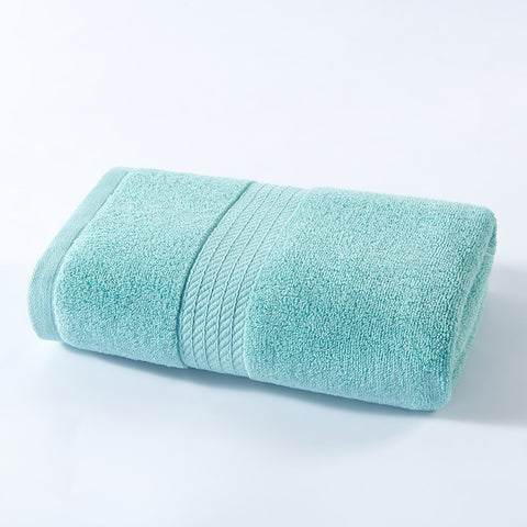 Thick Cotton Bath Towel 260g 100 x 50cm Mint Green