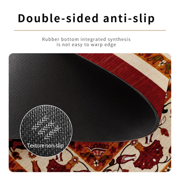 Diatomaceous Earth Diatomite Absorbent Non Slip Bath Mat 80 x 50cm Brown