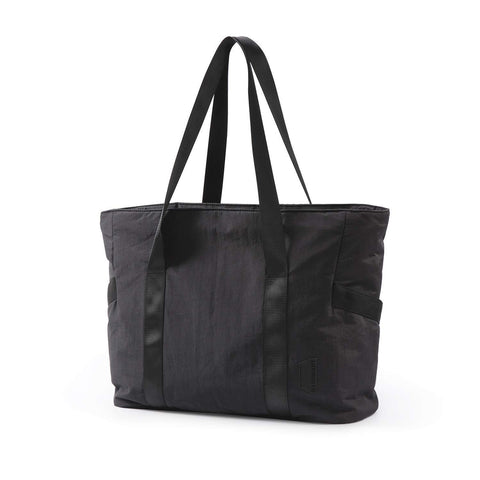 Stylish Practical Water Resistant Fabric Tote Bag Gym Yoga Sports Shopping Black
