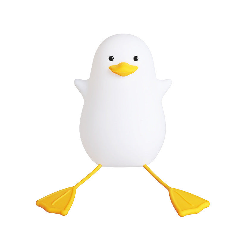 Seagull Silicone Nursery Bedside LED Night Light Touch Control Timer USB