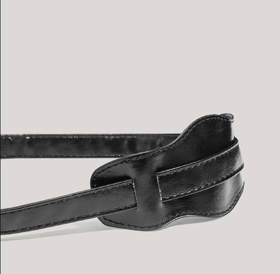 Faux PU Leather Rivet Crossbody Motorcycle Bag Handbag Black