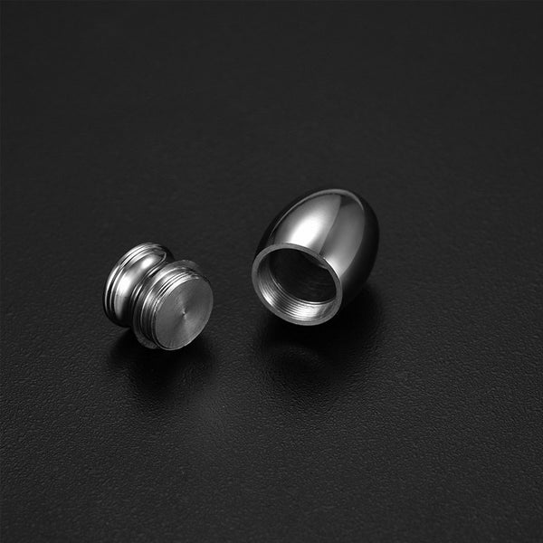 Hearts Mini Stainless Steel Pet Urn Memorial Ashes Keepsake 2.5 x 1.6cm