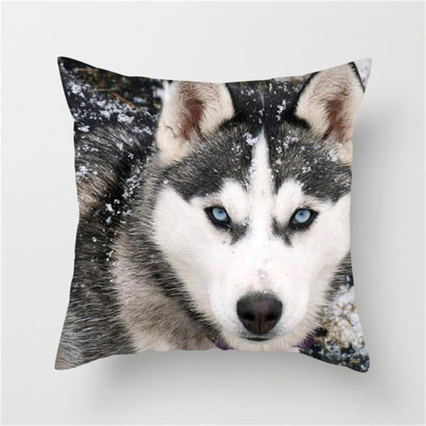 Wolf Wolves Polyester Cushion Cover Square 45cm