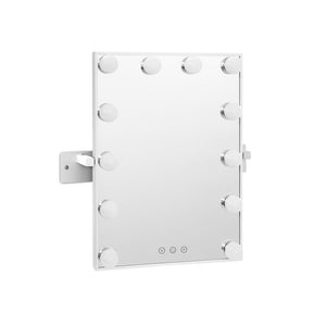 Hollywood Makeup Mirror 12 Dimmable LED Wall Mount Touch Control 30x40cm