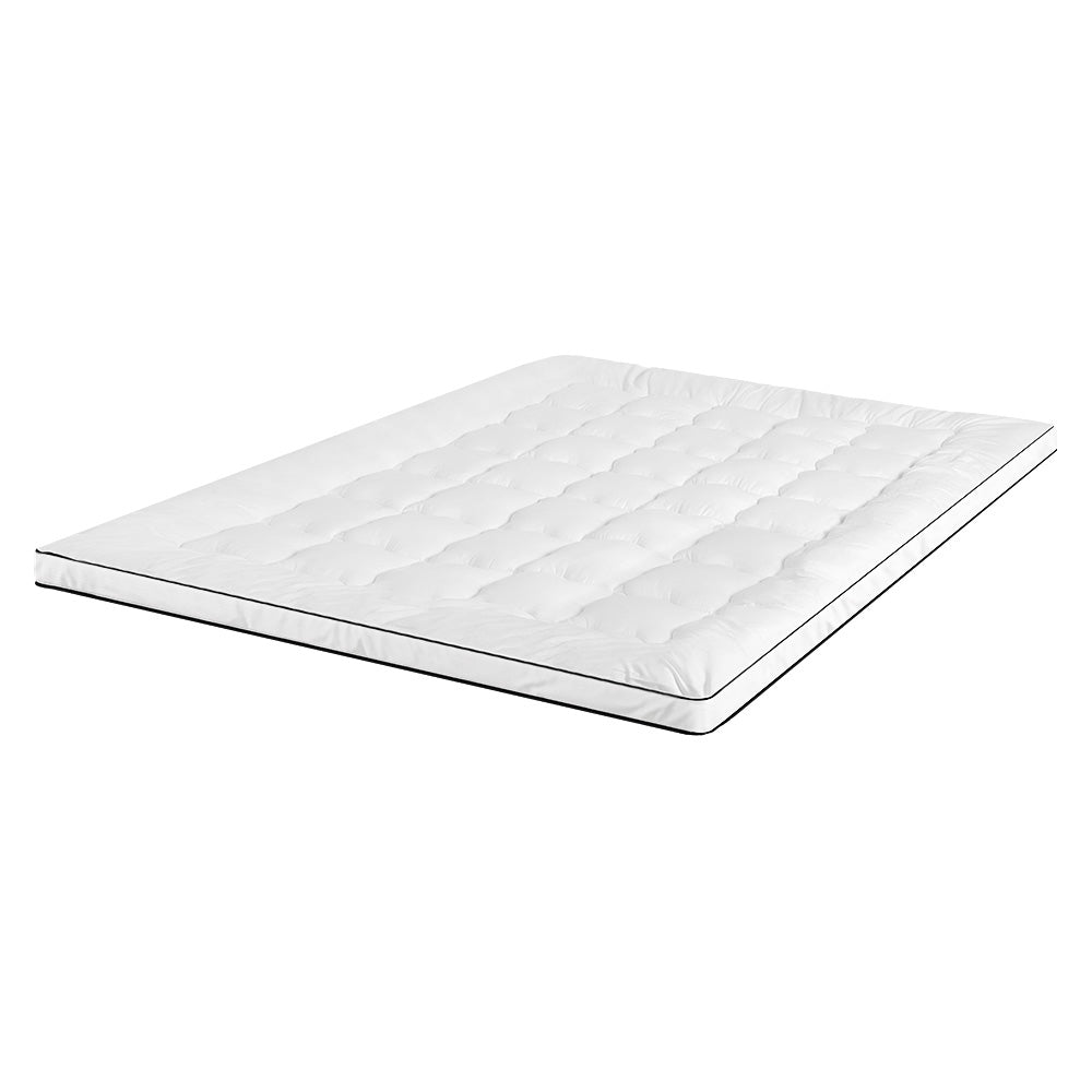 Giselle Bedding Microfibre Mattress Topper Pillowtop King