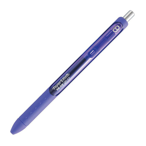 Paper Mate InkJoy Gel 0.5mm Fine Point Retractable Pen Blue Box of 12