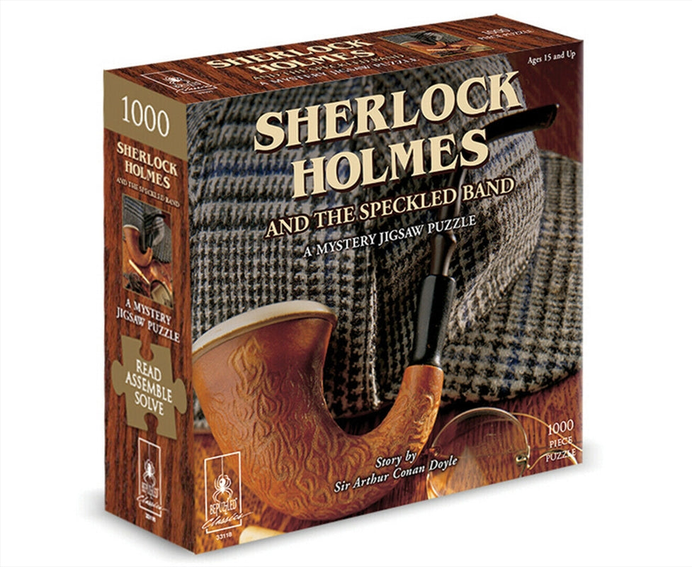 Sherlock Holmes With Book 1000 Piece Jigsaw Puzzle