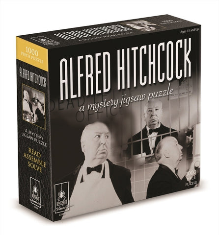 Alfred Hitchcock With Book 1000 Piece Jigsaw Puzzle