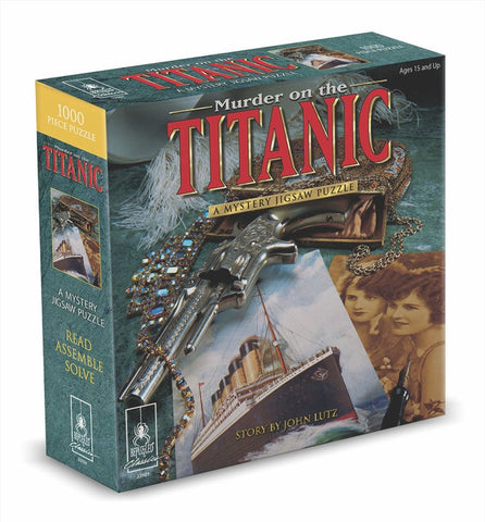 Murder On The Titanic Mystery 1000 Piece Jigsaw Puzzle