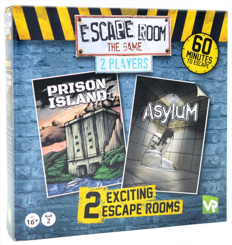 Escape Room The Game 2 Player Mystery Puzzle Kidnapped And Prison Island