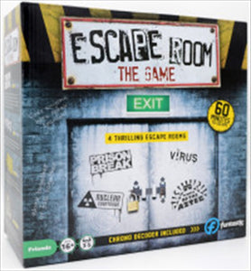 Escape Room The Game 4 Rooms Plus Chrono Decoder Mystery Puzzles