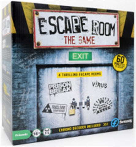 Escape Room The Game 4 Rooms Plus Chrono Decoder Mystery Puzzles