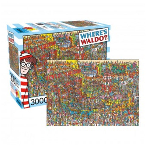 Where's Waldo 3000 Piece Jigsaw Puzzle