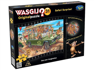 Wasgij Original 31 Safari Surprise 1000 Piece Jigsaw Puzzle