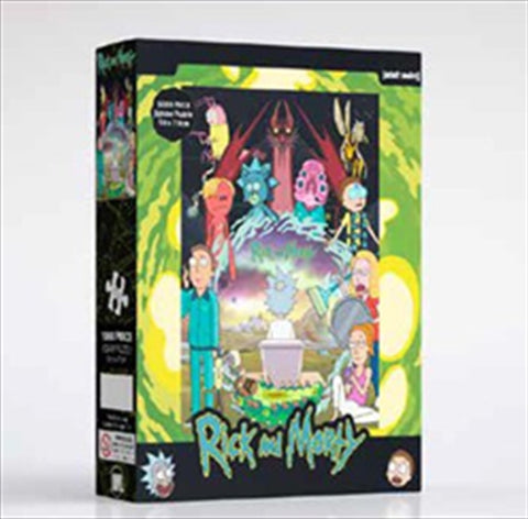 Rick And Morty Season 4 1000 Piece Jigsaw Puzzle