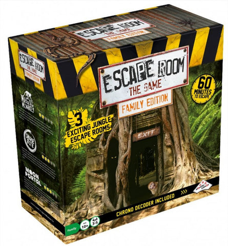 Escape Room the Game Family Edition Jungle 3x Games
