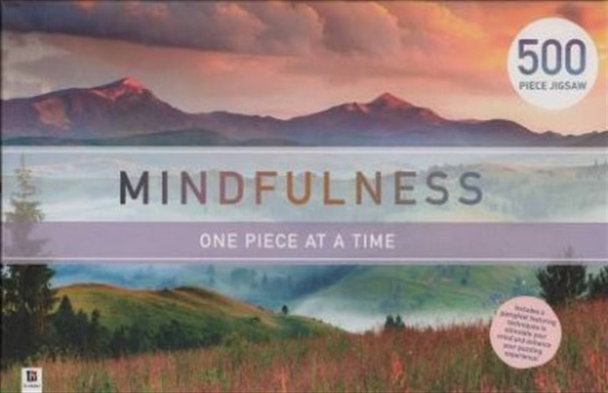 Mountains Mindfulness 500 Piece Jigsaw Puzzle