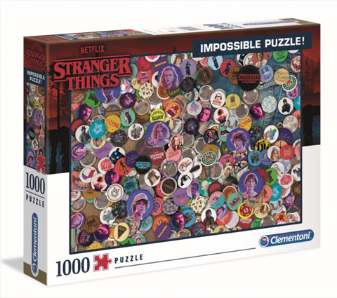Stranger Things Impossible 1000 Piece Jigsaw Puzzle
