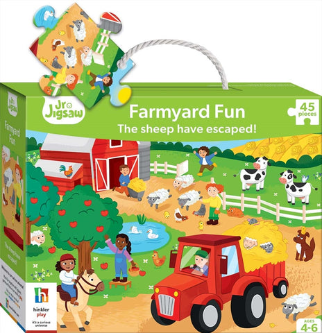 Farmyard Fun 45 Piece Junior Jigsaw Puzzle