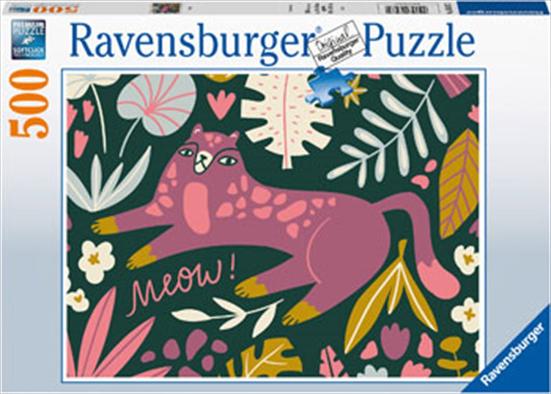 Ravensburger On Trend Cat Puzzle 500 Piece Jigsaw Puzzle