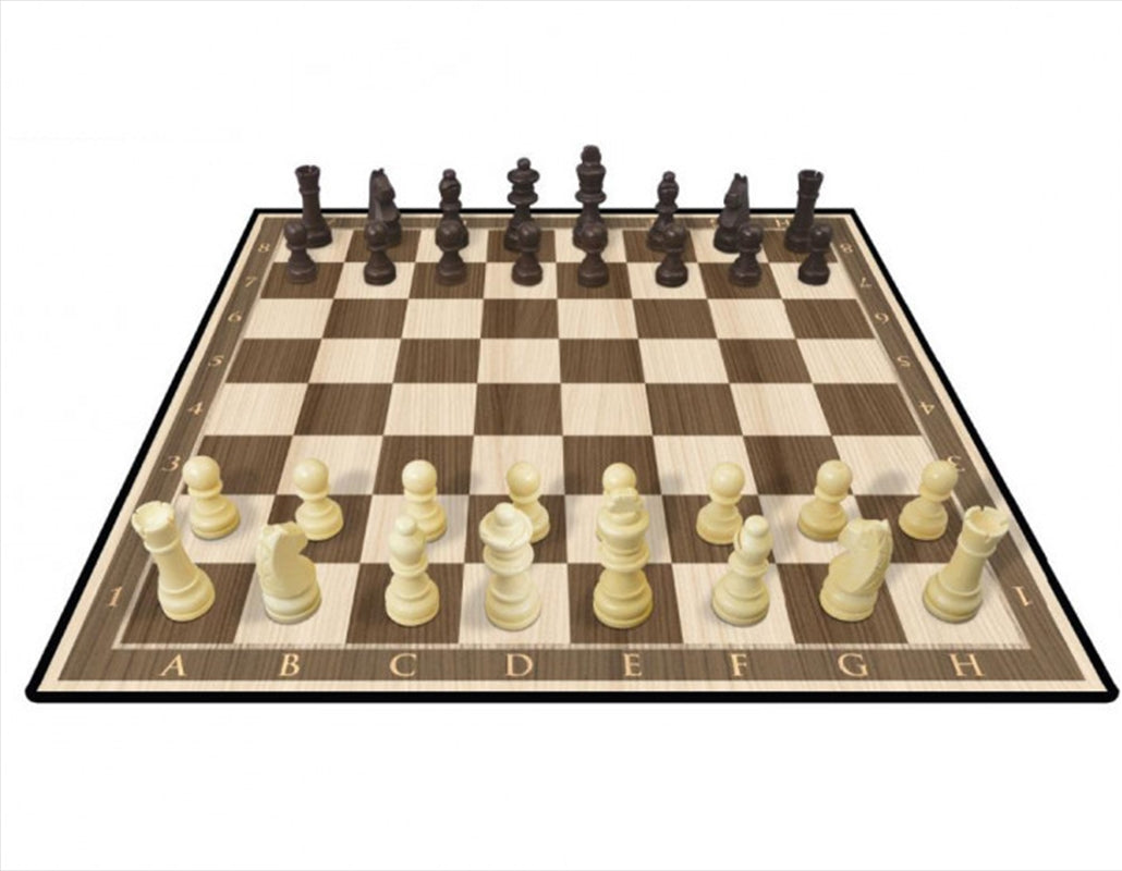 Kasparov Wood Chess Set 36cm Board