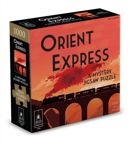 Orient Express Mystery 1000 Piece Jigsaw Puzzle