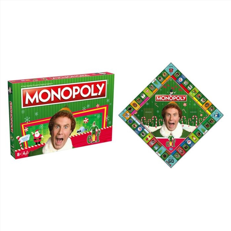 Monopoly Elf Edition Board Game