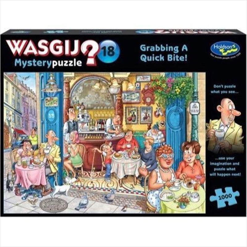 Wasgij Mystery 18 Quick Bite 1000 Piece Jigsaw Puzzle