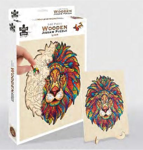 Lion 140 Piece Wooden Jigsaw Puzzle