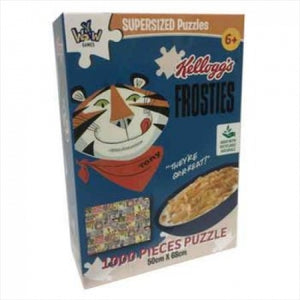 Kellogg's Frosties Cereal Packet 1000 Piece Jigsaw Puzzle