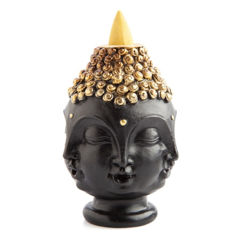 Four Faced Buddha Backflow Incense Cone Burner